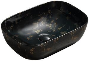 Mexen RITA umývadlo, 45x32 cm, čierna, 21084594