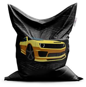 Sablio Sedací vak Chevrolet Camaro Bodky - 150x100 cm