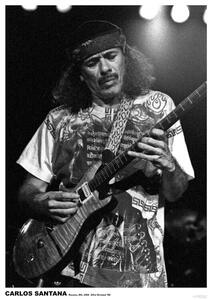 Plagát, Obraz - Carlos Santana - USA 1992