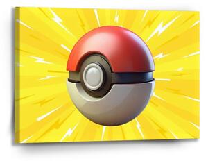 Sablio Obraz Pokemon ball Explózia - 90x60 cm