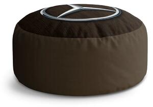 Sablio Taburet Circle Logo 5 Drevo: 38x48 cm