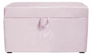 Caramella Baby Pink čalúnený úložný box na hračky ružový
