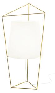 Stolové Lampa kdln, Tatu, stmievateľné, Zlatá / Mosadz, Obývacia izba, Sklo, Dizajnový