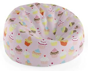 Sablio Sedací vak Cocoon Muffiny - 75 x 45 x 35 cm