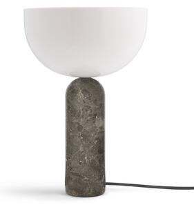 Stolové Lampa New Works, Kizu Large, Sivá, Obývacia izba, Kameň, Dizajnový