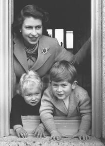 Fotografia Queen and her Children, Hulton Deutsch