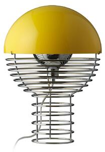 Stolové Lampa Verpan, Wire Small, Metalická, Obývacia izba, Kov, Dizajnový