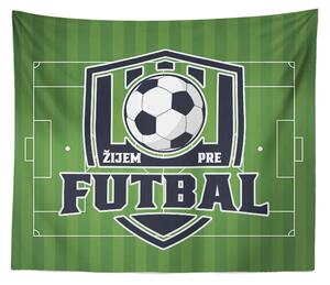 Sablio Deka Žijem pre futbal: 150x120 cm