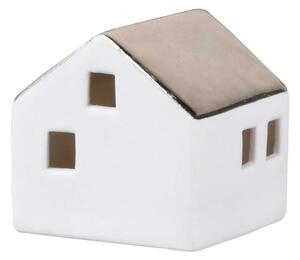 Porcelánový mini LED lampáš Small House