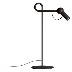 Stolové Lampa kdln, Bird, stmievateľné, Čierna, Obývacia izba, Kov