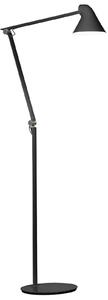 Stojacie Lampa Louis Poulsen, NJP, stmievateľné, Čierna, Obývacia izba, Kov, Dizajnový