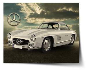 Sablio Plagát Mercedes-Benz 300 SL Na ceste - 60x40 cm