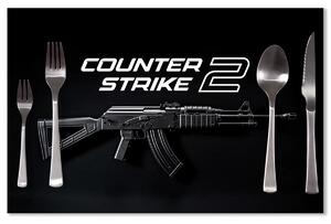 Sablio Prestieranie Counter Strike 2 AK: 40x30cm