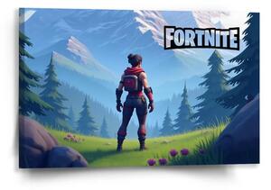 Sablio Obraz FORTNITE Horská krajina - 60x40 cm