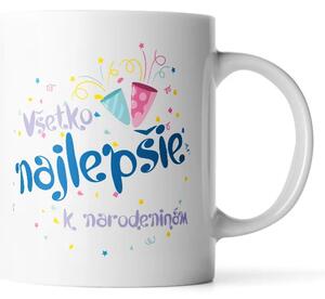 Sablio Hrnček Všetko najlepšie k meninám - 330 ml - standard