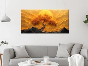 Karlsdesign.sk - Obraz na stenu | Zlatý súmrak - 20x40