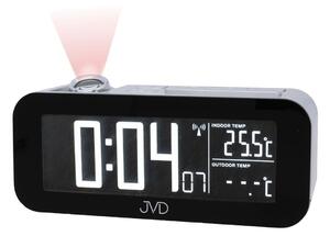Rádiom riadený digitálna budík s projektorom JVD RB93