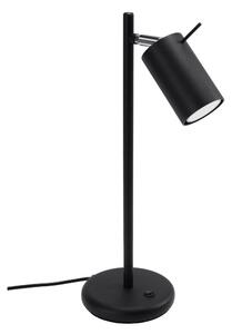 Sollux Sollux SL.1091 - Stolná lampa RING 1xGU10/40W/230V čierna SLX0825 + záruka 3 roky zadarmo