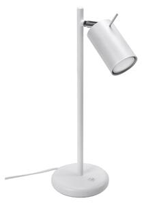 Sollux Sollux SL.1090 - Stolná lampa RING 1xGU10/40W/230V biela SLX0822 + záruka 3 roky zadarmo