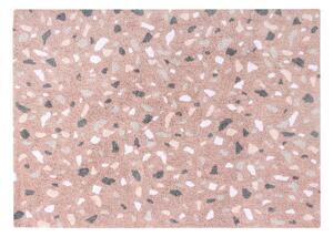 Lorena Canals prateľný koberec Terrazzo Rose Quartz Velkosť: 140 x 200 cm
