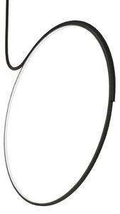 Stropné Lampa kdln, Poise, stmievateľné, Čierna, Obývacia izba, Kov, Dizajnový