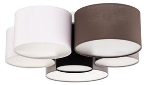 Stropné Lampa Euluna, Lodge, stmievateľné, Viacfarebná, Obývacia izba, Tkanina / Textil, Moderný