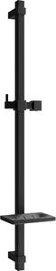 MEXEN - DQ držiak sprchový s mydelničkou 80 cm - čierna - 79381-70
