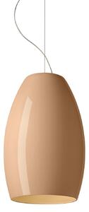 Závesné svietidlá Foscarini, Buds 1, stmievateľné, Béžová, Obývacia izba, Sklo, Dizajnový