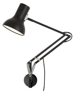 Nástenné Svietidlo Anglepoise, Type 75, Čierna, Pracovňa, Kov, Industriálny