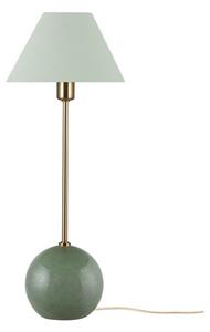 Stolové Lampa Globen Lighting, IRIS, Zelená, Obývacia izba, Sklo, Vintage