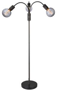 Stojacie Lampa Halo Design, Čierna, Obývacia izba, Kov