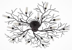 Stropné Lampa Lindby, Bigna, stmievateľné, Hnedá / Hrdzavá, Obývacia izba, Kov, Moderný