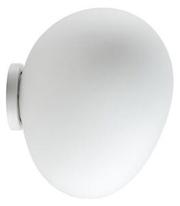 Nástenné Svietidlo Foscarini, Gregg MIDI, stmievateľné, Biela, Obývacia izba, Sklo, Dizajnový