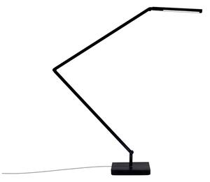 Stolové Lampa Nemo Lighting, stmievateľné, Čierna, Pracovňa, Hliník
