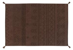 Lorena Canals prateľný koberec Tribu Soil Brown Rozmery: 120 x 160 cm