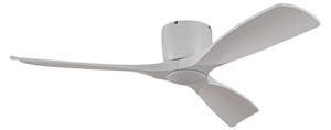 Lucande Smart LED stropný ventilátor Moneno, biely, DC, Tuya Lucande, Moneno, stmievateľné, Biela, Obývacia izba, Kov, Moderný