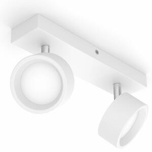 Stropné Lampa Philips, Bracia, Biela, Obývacia izba, Kov, Moderný