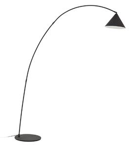 Stojacie Lampa Lindby, Triangolo, Čierna, Obývacia izba, Kov, Moderný