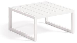 MUZZA Záhradný stolík vamo 60 x 60 cm biely