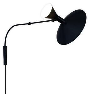 Nástenné Svietidlo Nemo Lighting, Lampe de Marseille, Čierna, Obývacia izba, Kov