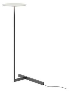 Stojacie Lampa Vibia, Flat, stmievateľné, Čierna, Obývacia izba, Kov, Škandinávsky