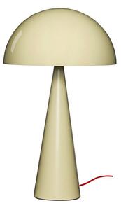 Stolové Lampa Hübsch, Mush, Béžová, Obývacia izba, Kov, Moderný