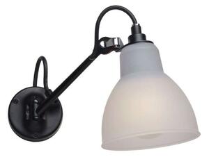 Nástenné Svietidlo Lampe Gras, Čierna, Kúpeľňa, Kov
