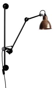 Nástenné Svietidlo Lampe Gras, 201 Round, Čierna, Obývacia izba, Kov, Industriálny