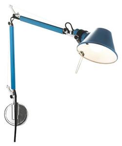 Nástenné Svietidlo Artemide, Modrá, Pracovňa, Hliník, Dizajnový