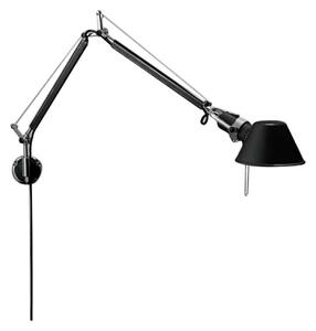 Nástenné Svietidlo Artemide, Čierna, Pracovňa, Hliník, Dizajnový