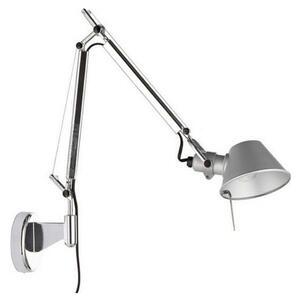 Nástenné Svietidlo Artemide, Metalická, Pracovňa, Hliník, Dizajnový