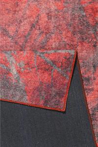 TKANÝ KOBEREC, 160/230 cm, červená, červenohnedá Esprit - Koberce
