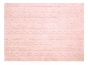 Lorena Canals prateľný koberec Braids Soft Pink Rozmery: 80 x 120 cm
