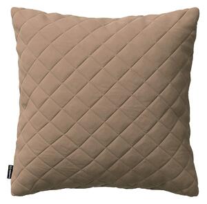 Obliečka Kinga pikovaná 43 x 43 cm farba produktu béžová látka lesklá, zamatová